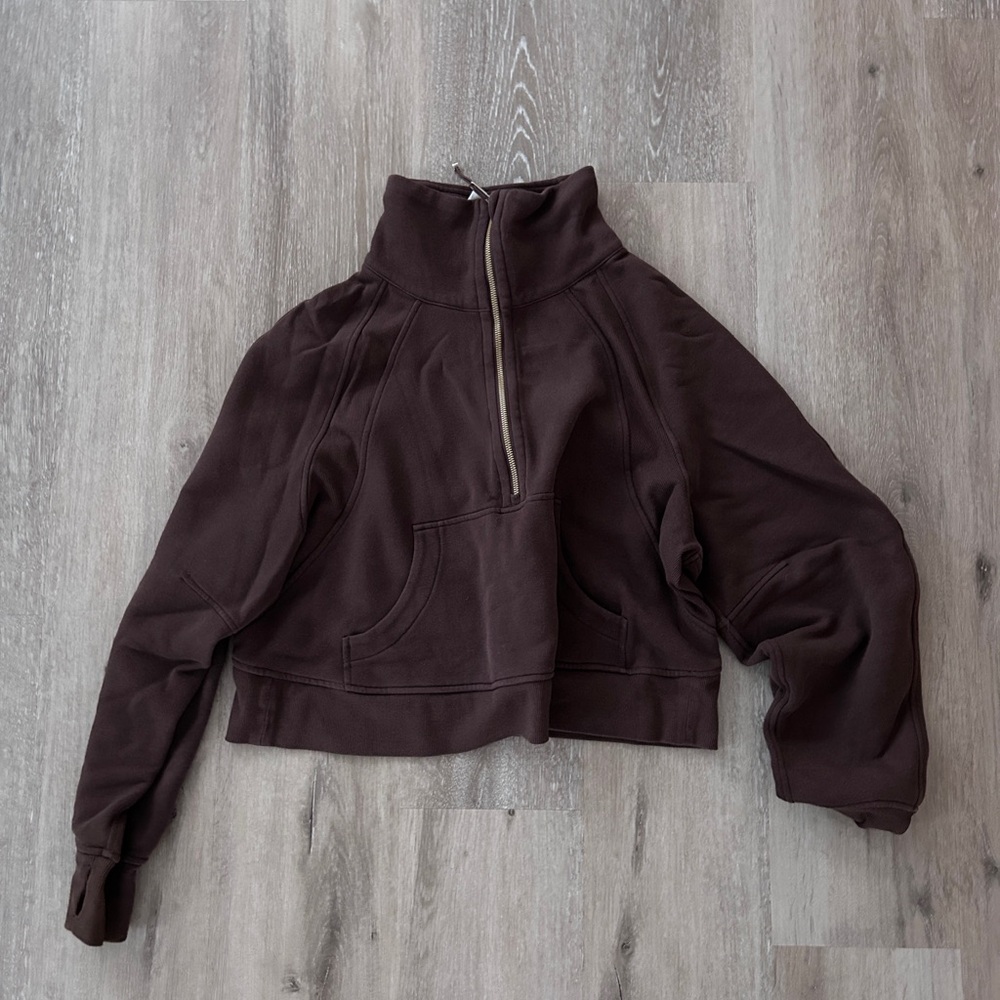 Lululemon oversized scuba funnel neck